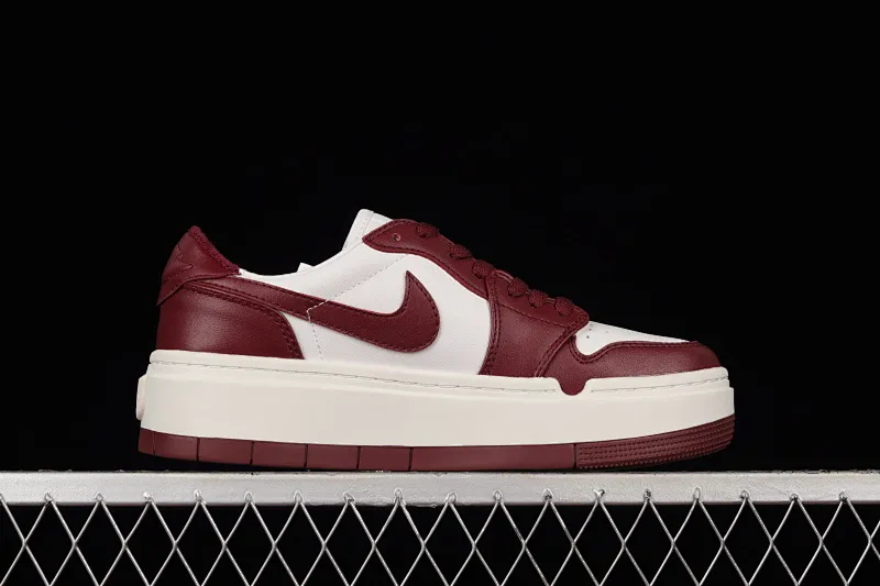 All categories Air Jordan Jordan series basketball shoes Air Jordan 1 Low Z version Air Jordan 1 Elevate Low SE "Wolf Grey" Little AJ first layer thick sole retro basketball shoes DH7004-161